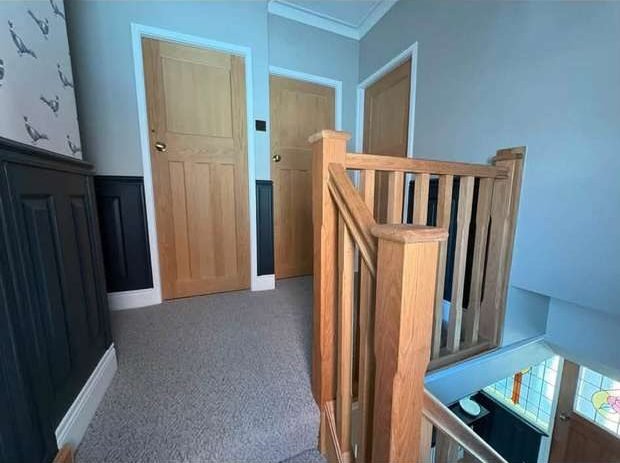 Landing doors and architrave by MT Joinery